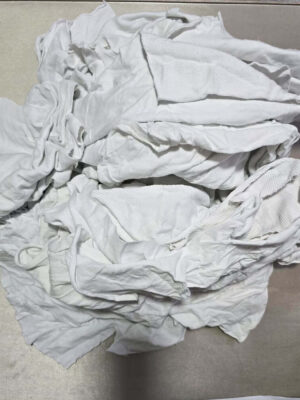Bleached White Mix Knits (New Knits 100% Absorbent)