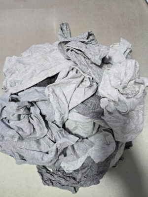 Heather Grey T-Shirt Material (Reclaimed T-Shirt Material)