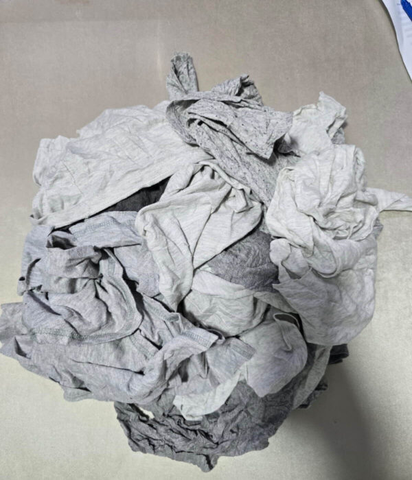 Heather Grey T-Shirt Material (Reclaimed T-Shirt Material)