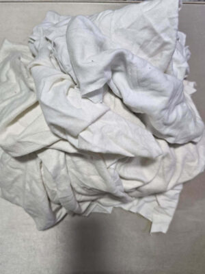 White Sweatshirts Cut (Reclaimed Sweatshirts Material)